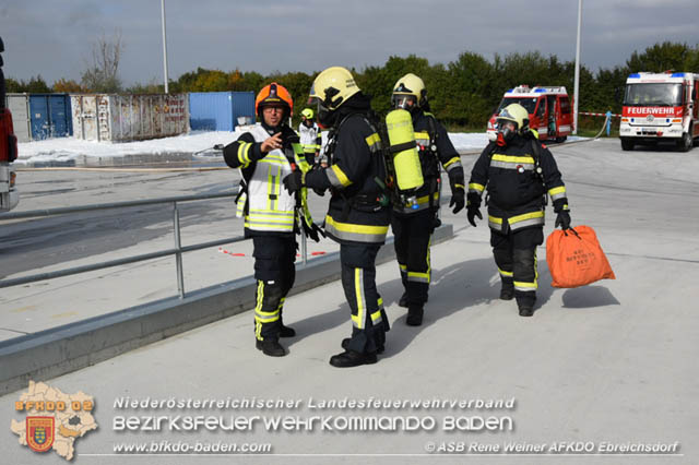 20191012 Abschnittsübung bei der Firma Hofer KG in Trumau  Foto: ASB Rene Weiner AFKDO Ebreichsdorf