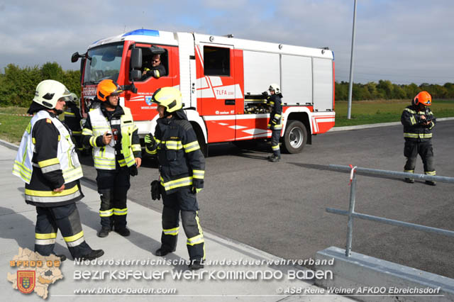 20191012 Abschnittsübung bei der Firma Hofer KG in Trumau  Foto: ASB Rene Weiner AFKDO Ebreichsdorf