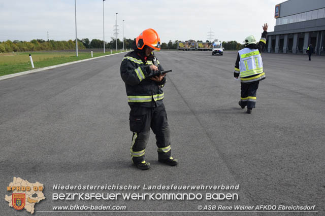 20191012 Abschnittsübung bei der Firma Hofer KG in Trumau  Foto: ASB Rene Weiner AFKDO Ebreichsdorf