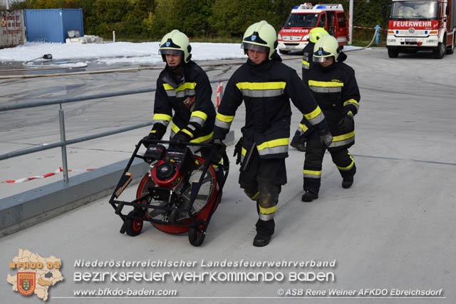 20191012 Abschnittsübung bei der Firma Hofer KG in Trumau  Foto: ASB Rene Weiner AFKDO Ebreichsdorf