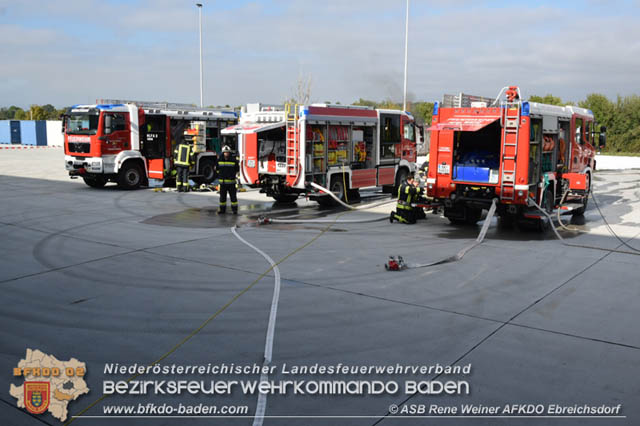 20191012 Abschnittsübung bei der Firma Hofer KG in Trumau  Foto: ASB Rene Weiner AFKDO Ebreichsdorf