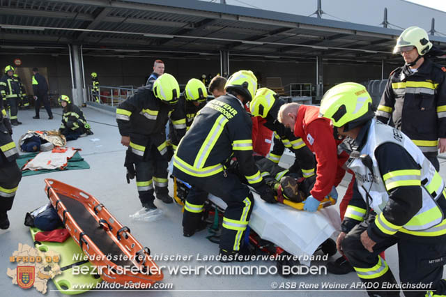 20191012 Abschnittsübung bei der Firma Hofer KG in Trumau  Foto: ASB Rene Weiner AFKDO Ebreichsdorf