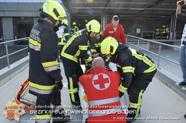20191012 Abschnittsübung bei der Firma Hofer KG in Trumau  Foto: ASB Rene Weiner AFKDO Ebreichsdorf