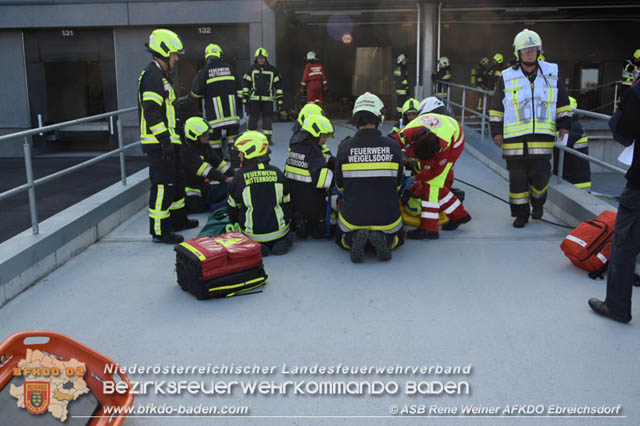 20191012 Abschnittsübung bei der Firma Hofer KG in Trumau  Foto: ASB Rene Weiner AFKDO Ebreichsdorf
