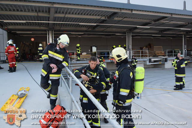 20191012 Abschnittsübung bei der Firma Hofer KG in Trumau  Foto: ASB Rene Weiner AFKDO Ebreichsdorf
