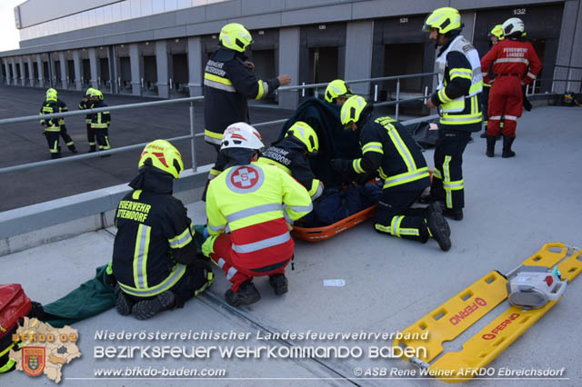 20191012 Abschnittsübung bei der Firma Hofer KG in Trumau  Foto: ASB Rene Weiner AFKDO Ebreichsdorf