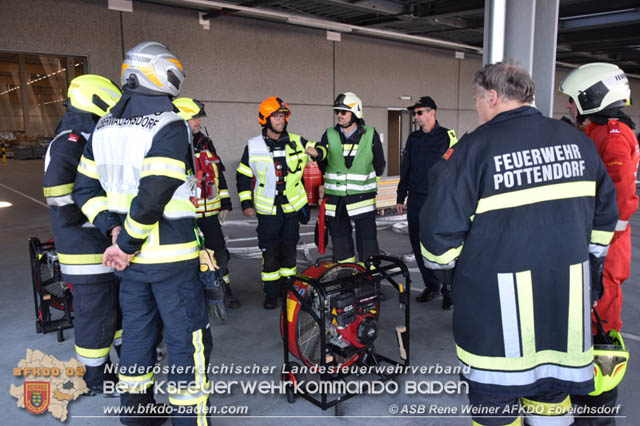 20191012 Abschnittsübung bei der Firma Hofer KG in Trumau  Foto: ASB Rene Weiner AFKDO Ebreichsdorf