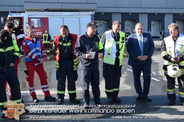 20191012 Abschnittsübung bei der Firma Hofer KG in Trumau  Foto: ASB Rene Weiner AFKDO Ebreichsdorf