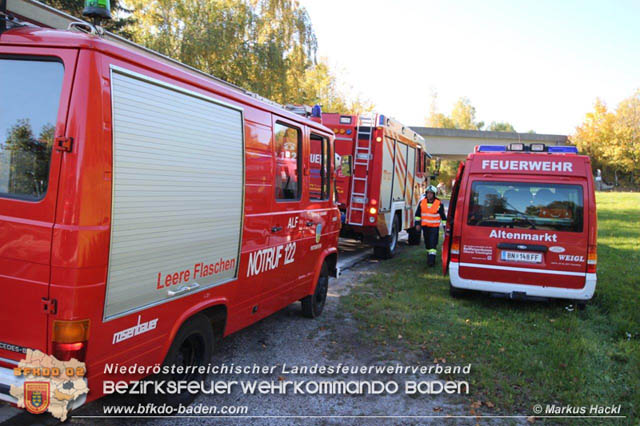 20191012 Unterabschnittsuebung in Thenneberg/Altenmarkt a.d.Triesting  Foto: ASB Markus Hackl AFKDO Pottenstein