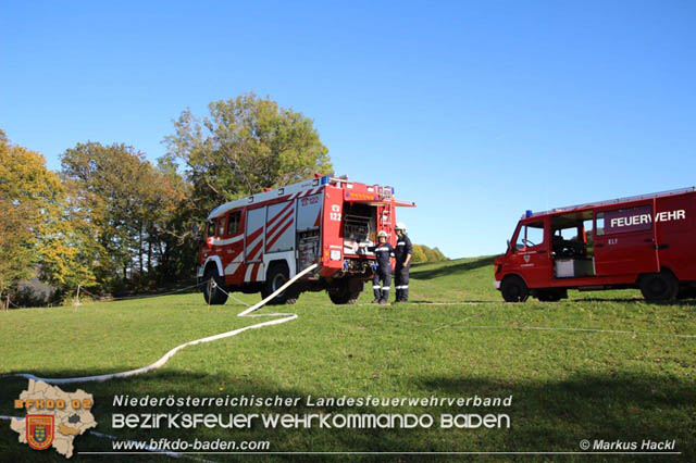 20191012 Unterabschnittsuebung in Thenneberg/Altenmarkt a.d.Triesting  Foto: ASB Markus Hackl AFKDO Pottenstein