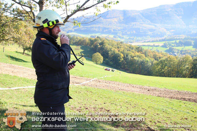 20191012 Unterabschnittsuebung in Thenneberg/Altenmarkt a.d.Triesting  Foto: ASB Markus Hackl AFKDO Pottenstein