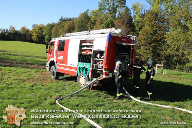 20191012 Unterabschnittsuebung in Thenneberg/Altenmarkt a.d.Triesting  Foto: ASB Markus Hackl AFKDO Pottenstein