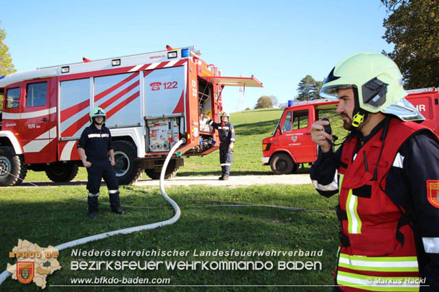 20191012 Unterabschnittsuebung in Thenneberg/Altenmarkt a.d.Triesting  Foto: ASB Markus Hackl AFKDO Pottenstein