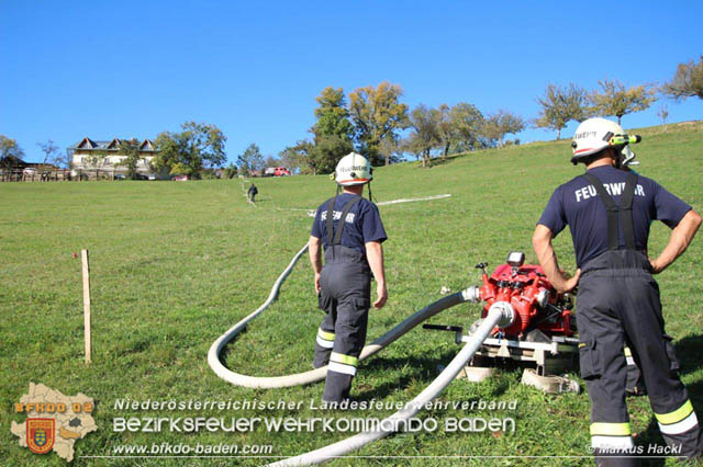 20191012 Unterabschnittsuebung in Thenneberg/Altenmarkt a.d.Triesting  Foto: ASB Markus Hackl AFKDO Pottenstein