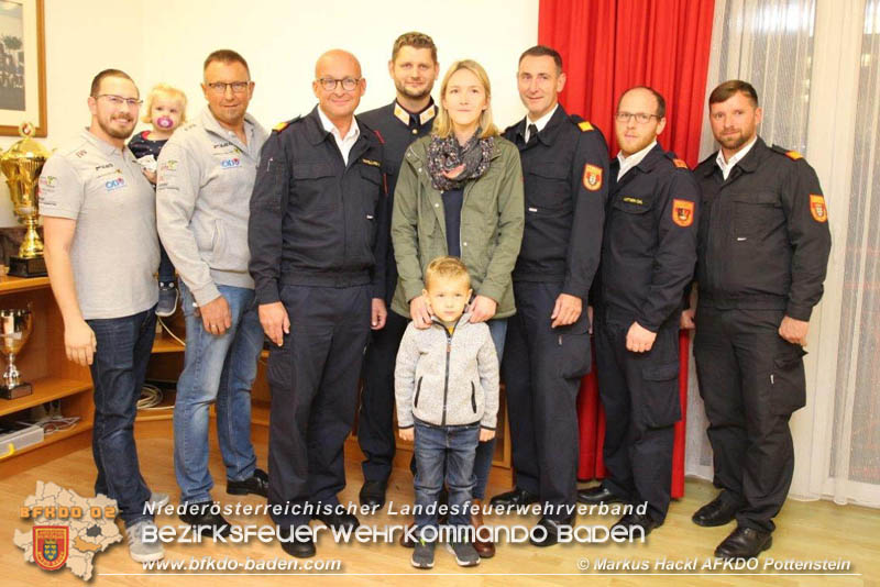 Spendenübergabe Blaulicht Grand Prix 2019 zugunsten der Familie eines bei einem tragischen Forstunfall verunglückten Feuerwehrkameraden aus Furth an der Triesting  Foto: ASB Markus Hackl AFKDO Pottenstein