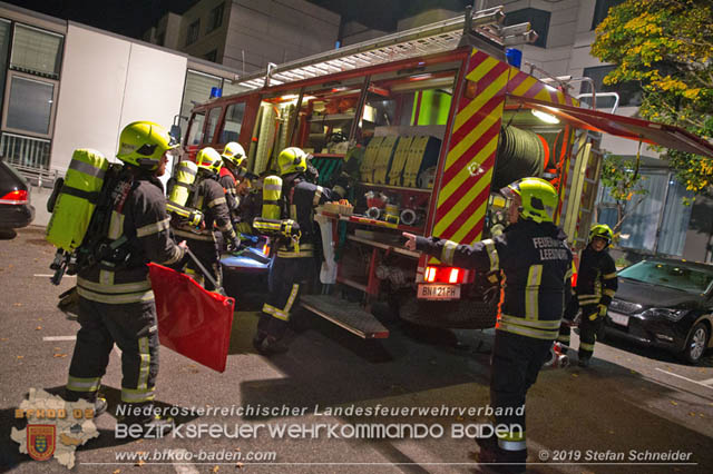 20191030 Abschnittsübung in der Landesbrufschule BADEN  Foto: Stefan Schneider FF Baden-Stadt