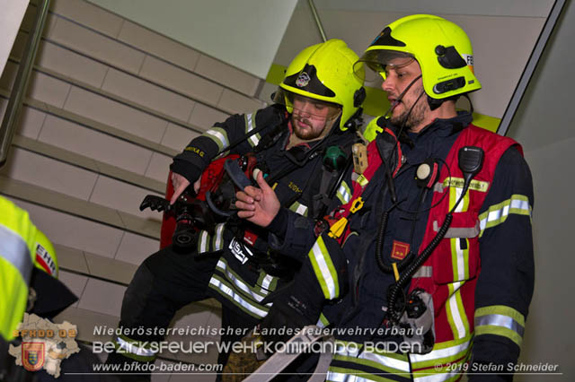 20191030 Abschnittsübung in der Landesbrufschule BADEN  Foto: Stefan Schneider FF Baden-Stadt