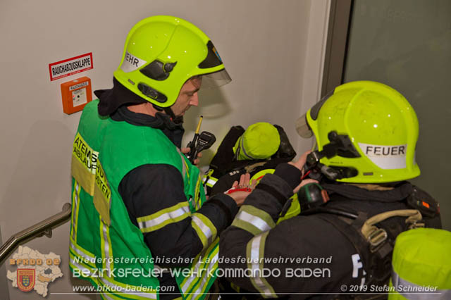 20191030 Abschnittsübung in der Landesbrufschule BADEN  Foto: Stefan Schneider FF Baden-Stadt