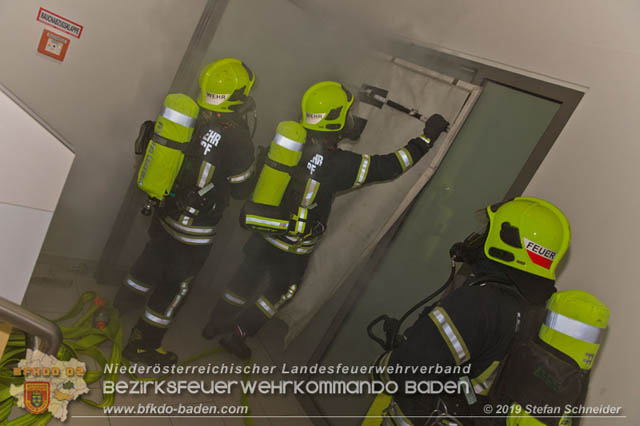 20191030 Abschnittsübung in der Landesbrufschule BADEN  Foto: Stefan Schneider FF Baden-Stadt