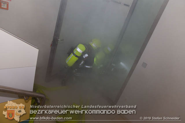 20191030 Abschnittsübung in der Landesbrufschule BADEN  Foto: Stefan Schneider FF Baden-Stadt