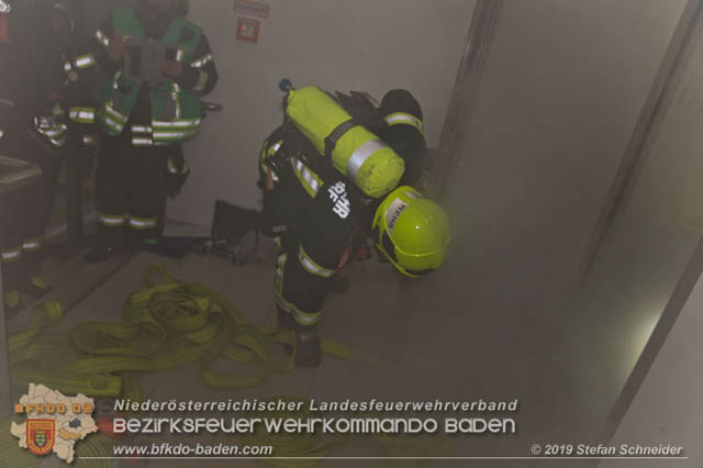 20191030 Abschnittsübung in der Landesbrufschule BADEN  Foto: Stefan Schneider FF Baden-Stadt