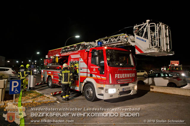 20191030 Abschnittsübung in der Landesbrufschule BADEN  Foto: Stefan Schneider FF Baden-Stadt