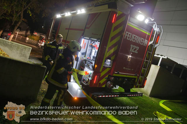 20191030 Abschnittsübung in der Landesbrufschule BADEN  Foto: Stefan Schneider FF Baden-Stadt