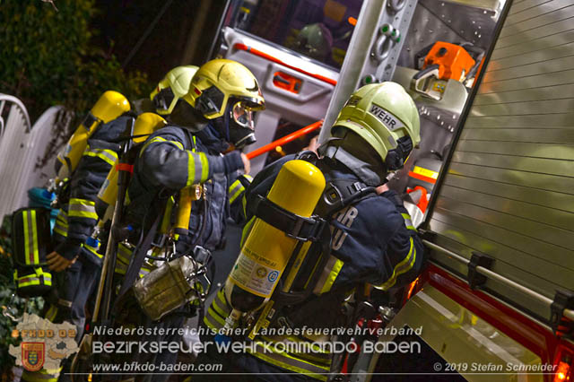 20191030 Abschnittsübung in der Landesbrufschule BADEN  Foto: Stefan Schneider FF Baden-Stadt