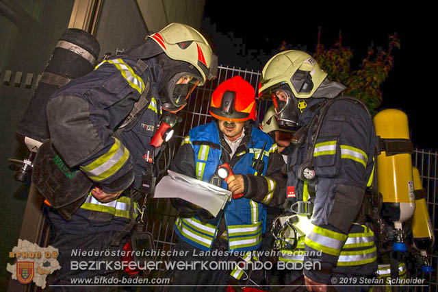 20191030 Abschnittsübung in der Landesbrufschule BADEN  Foto: Stefan Schneider FF Baden-Stadt