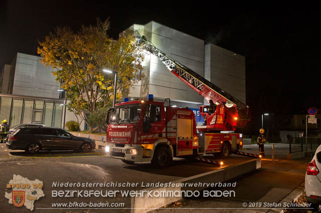 20191030 Abschnittsübung in der Landesbrufschule BADEN  Foto: Stefan Schneider FF Baden-Stadt