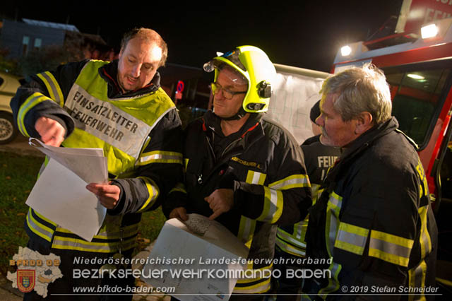20191030 Abschnittsübung in der Landesbrufschule BADEN  Foto: Stefan Schneider FF Baden-Stadt