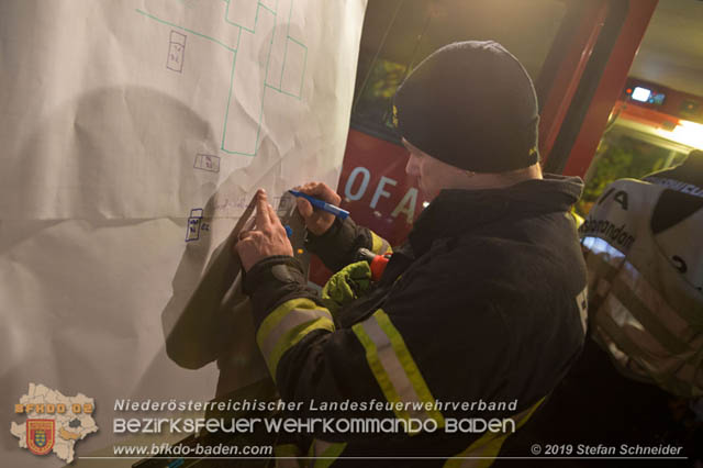 20191030 Abschnittsübung in der Landesbrufschule BADEN  Foto: Stefan Schneider FF Baden-Stadt