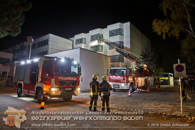 20191030 Abschnittsübung in der Landesbrufschule BADEN  Foto: Stefan Schneider FF Baden-Stadt