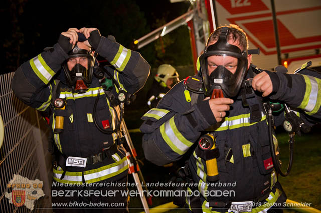 20191030 Abschnittsübung in der Landesbrufschule BADEN  Foto: Stefan Schneider FF Baden-Stadt