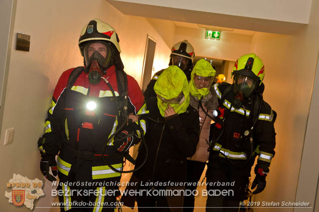 20191030 Abschnittsübung in der Landesbrufschule BADEN  Foto: Stefan Schneider FF Baden-Stadt
