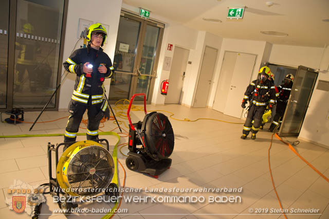 20191030 Abschnittsübung in der Landesbrufschule BADEN  Foto: Stefan Schneider FF Baden-Stadt
