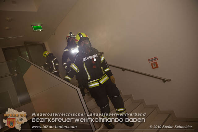 20191030 Abschnittsübung in der Landesbrufschule BADEN  Foto: Stefan Schneider FF Baden-Stadt