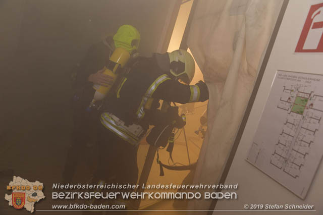 20191030 Abschnittsübung in der Landesbrufschule BADEN  Foto: Stefan Schneider FF Baden-Stadt