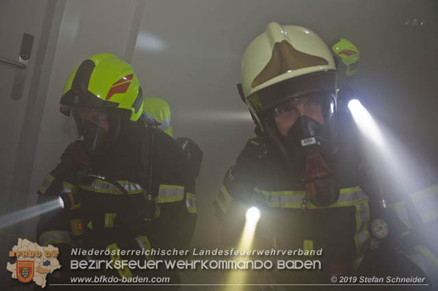 20191030 Abschnittsübung in der Landesbrufschule BADEN  Foto: Stefan Schneider FF Baden-Stadt