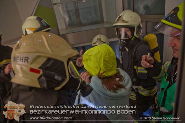 20191030 Abschnittsübung in der Landesbrufschule BADEN  Foto: Stefan Schneider FF Baden-Stadt