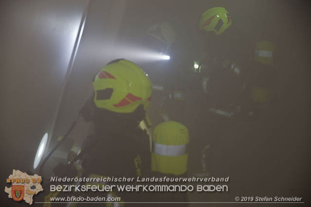 20191030 Abschnittsübung in der Landesbrufschule BADEN  Foto: Stefan Schneider FF Baden-Stadt