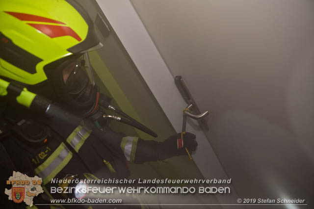 20191030 Abschnittsübung in der Landesbrufschule BADEN  Foto: Stefan Schneider FF Baden-Stadt