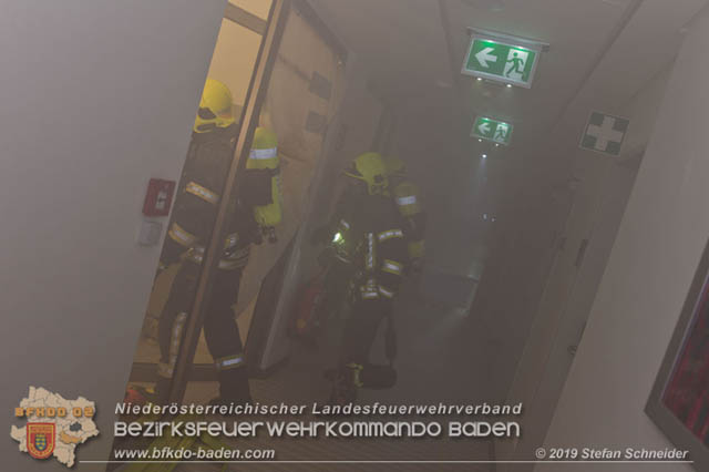 20191030 Abschnittsübung in der Landesbrufschule BADEN  Foto: Stefan Schneider FF Baden-Stadt