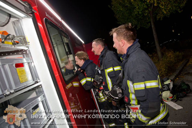 20191030 Abschnittsübung in der Landesbrufschule BADEN  Foto: Stefan Schneider FF Baden-Stadt