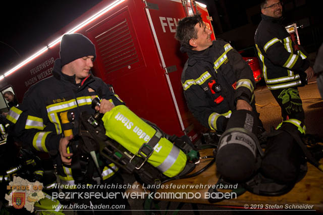 20191030 Abschnittsübung in der Landesbrufschule BADEN  Foto: Stefan Schneider FF Baden-Stadt
