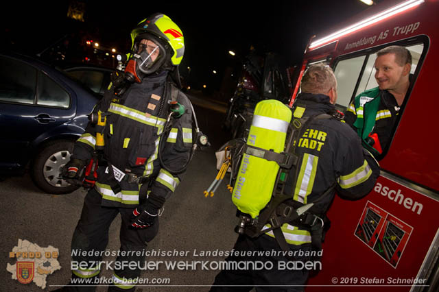 20191030 Abschnittsübung in der Landesbrufschule BADEN  Foto: Stefan Schneider FF Baden-Stadt