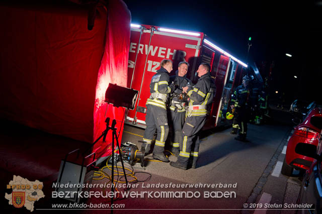 20191030 Abschnittsübung in der Landesbrufschule BADEN  Foto: Stefan Schneider FF Baden-Stadt