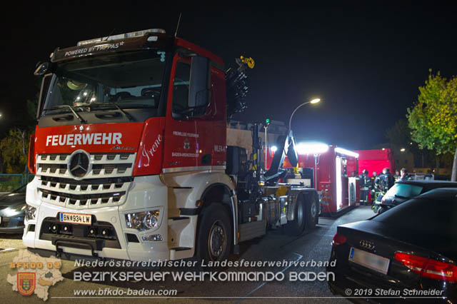 20191030 Abschnittsübung in der Landesbrufschule BADEN  Foto: Stefan Schneider FF Baden-Stadt