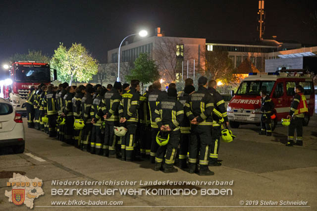 20191030 Abschnittsübung in der Landesbrufschule BADEN  Foto: Stefan Schneider FF Baden-Stadt