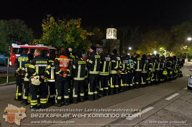 20191030 Abschnittsübung in der Landesbrufschule BADEN  Foto: Stefan Schneider FF Baden-Stadt